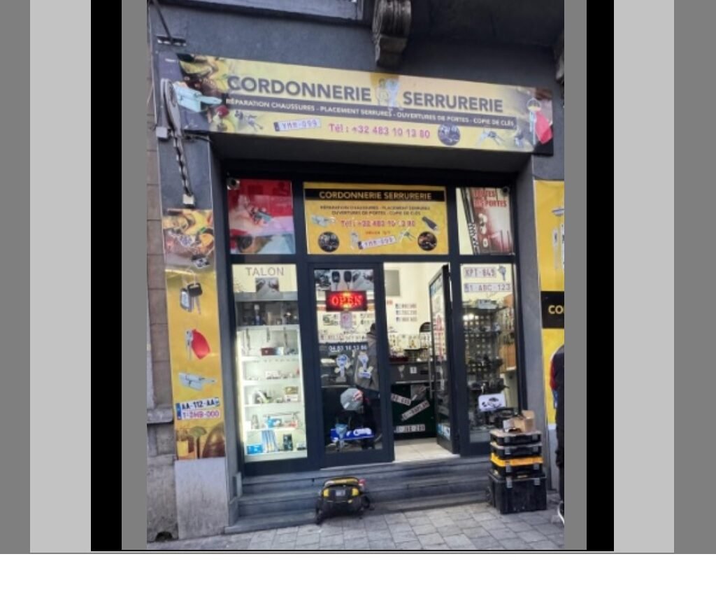 Services de serrurerie. Dépannage serrurier Bruxelles